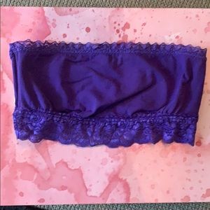 Love Pink Lace trim bandeau